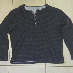 John Varvatos Long Sleeve Textured Shirt